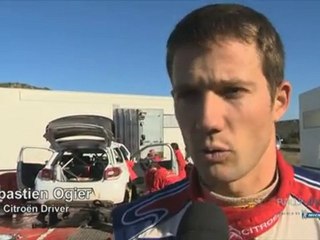 Best Of Rally Live   La Citroen DS3 teste les Michelin