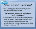 Interest Only Mortgage Rates - Calgary Mortgage Brokers