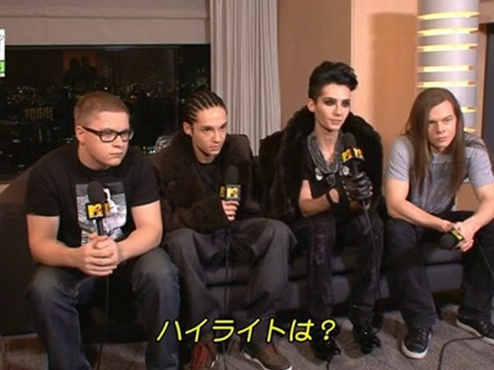 Interview MTV Japan ING - Tokyo, Japan 14.12.2010