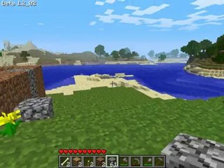 BouffeCochon attrape une vache (Minecraft)