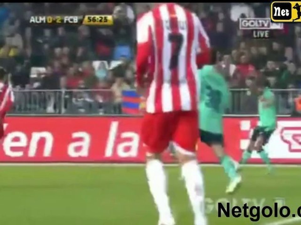 *HD* Almería 0-3 Barcelona 02-02-2011