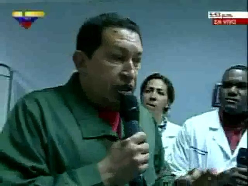 Chávez en el CDI Ibis Pino