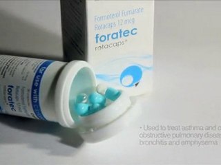 Formoterol Fumarate (Foratec) Inhaler  12 mcg 30 Capsule