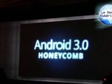Honeycomb Android 3.0 conférence Motorola CES 2011