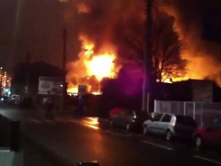 Incendie Brico Dépôt Rouen