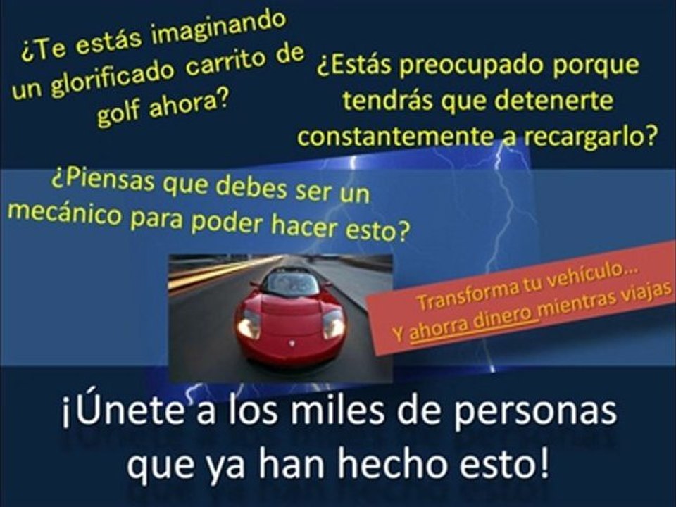 Autos Electricos - Transforma el tuyo