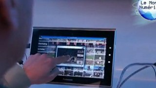 Panasonic tablette connectée CES 2011