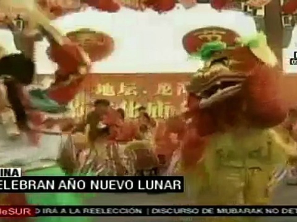 Inician celebraciones del año nuevo chino