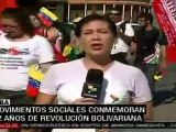 Cuba también celebra los 12 años de la Revolución Bolivariana