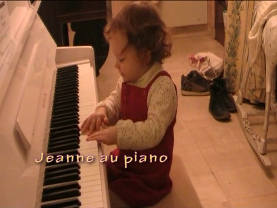 Jeanne au piano