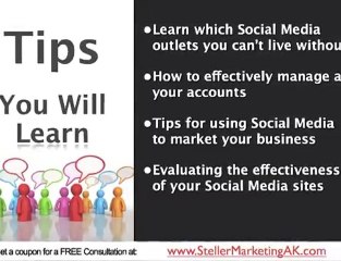 Social Media Marketing Consultant Anchorage