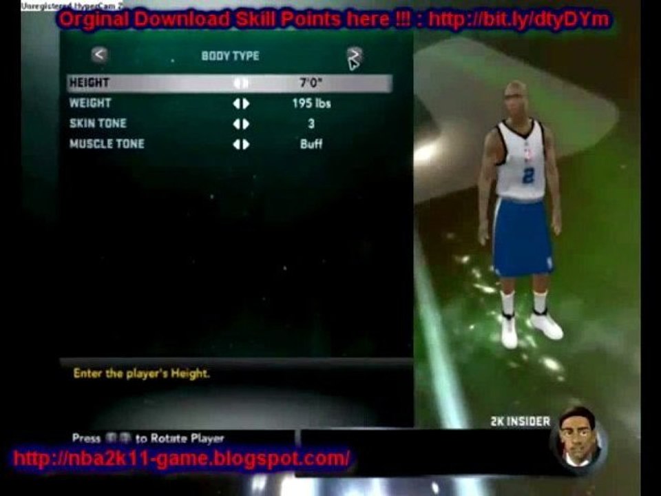 Want Nba 2k11 Skill Point How To Make My Player 99 Free Video Dailymotion