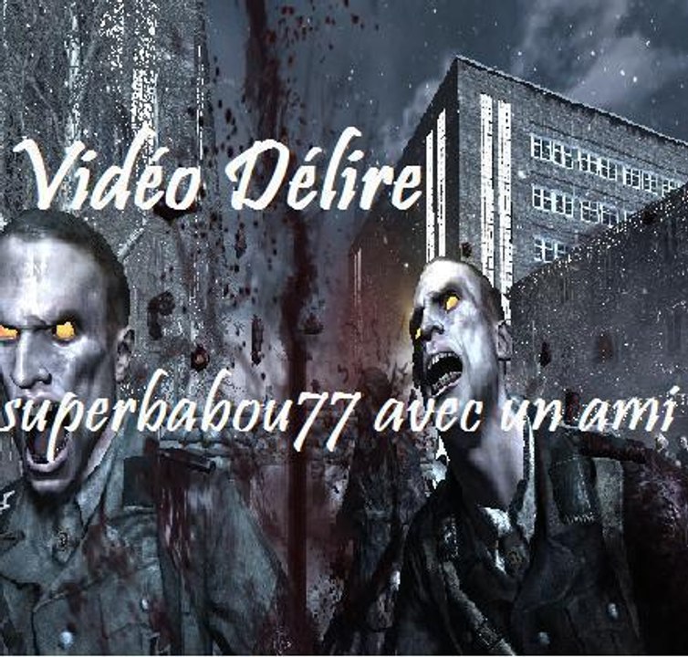 (Vidéo Délire) Call of Duty World at War - Mode Zombies (Xbox 360)