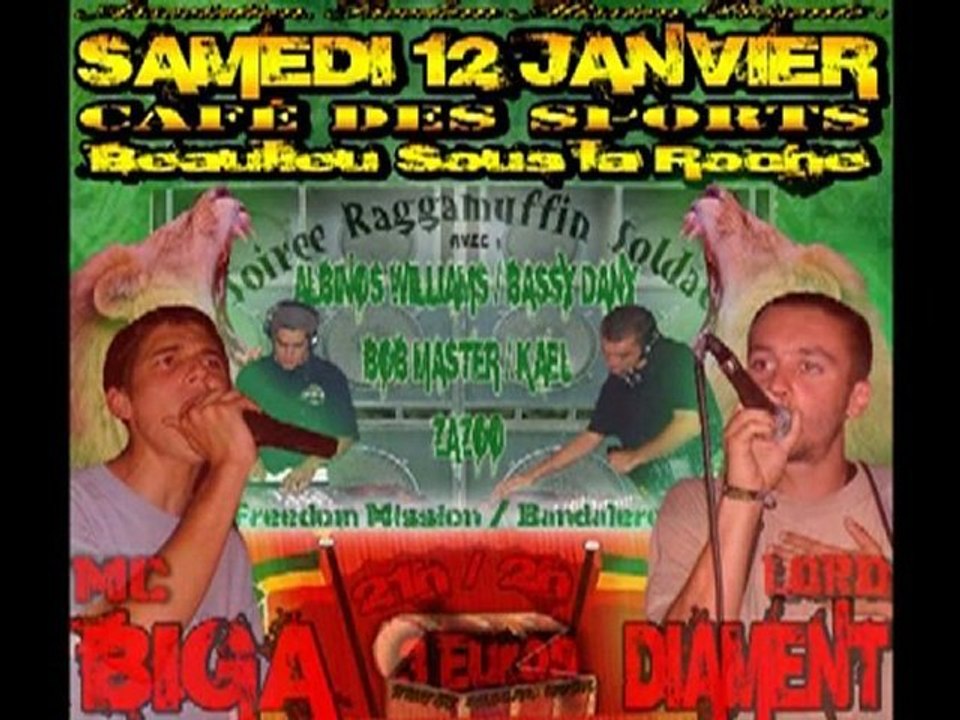 Freedom Mission 12 Jan 2k8 Lord Diamen, Maxwell, Biga Ranx