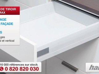 Triomax Harn, côté de tiroir double parois - Qama