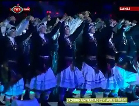 Erzurum 2011 Universiad Kış Olimpiyatları Açılış - Horon
