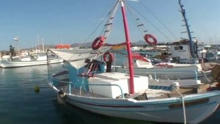 Aegina town in Aegina island