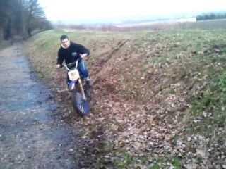 jason avec son nouveaux 125 cross