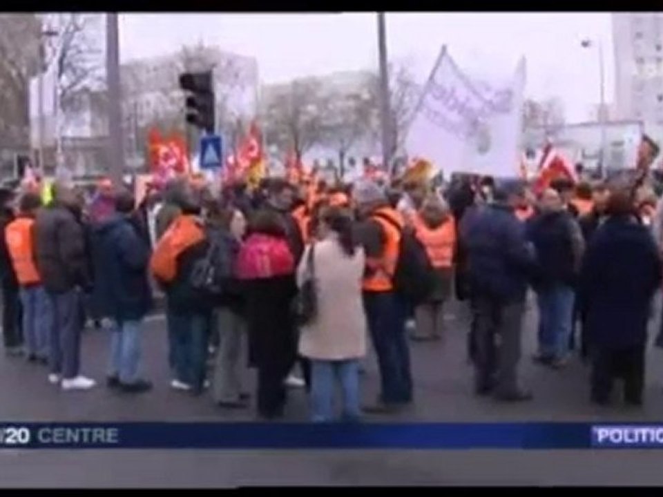 France 3 Centre - Rassemblement d'accueil de Sarkozy ...