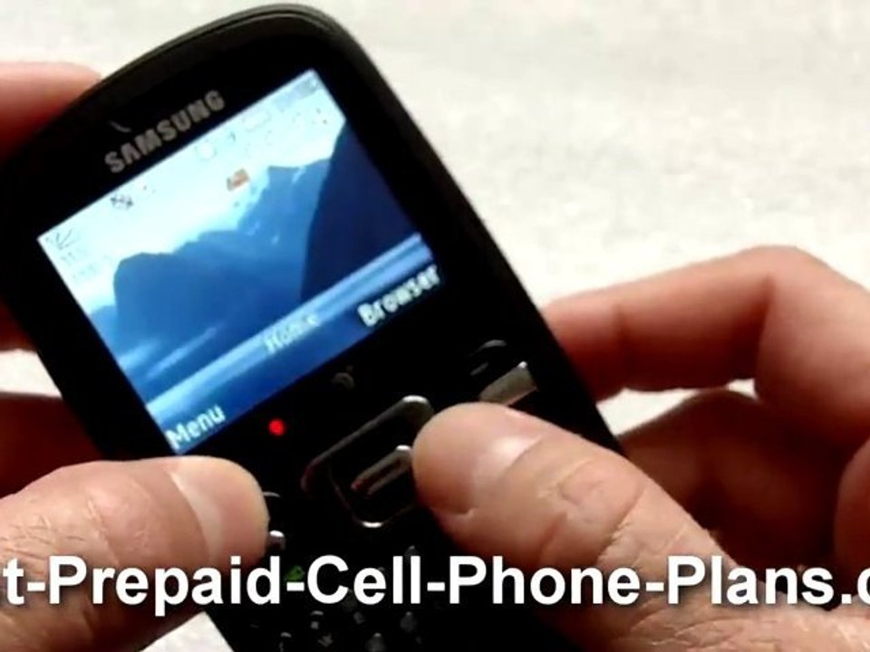 Straight Talk Samsung R355C Qwerty Keyboard, 1.3 MP Camera,