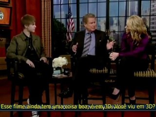 Justin Bieber with Regis & Kelly (03/02/11)