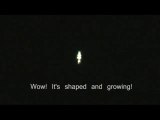 Bright shape changing UFO, Moscow 18.01.2011
