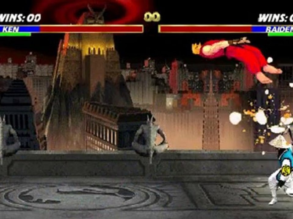 SF VS MK Ken VS Raiden