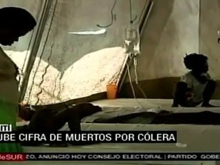Sigue en aumento el número de muertes por cólera en Haití
