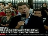 Con Kirchner y tren anti-ALCA Argentina se vinculó a la Revolución Bolivariana