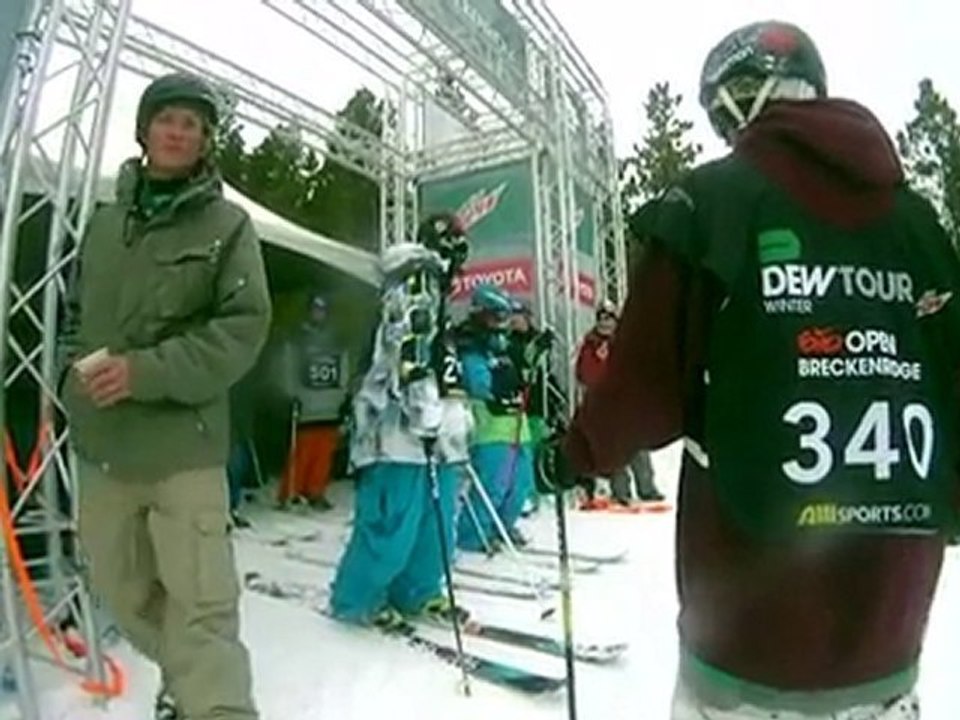 Dew Tour Practice Day with Woodsy