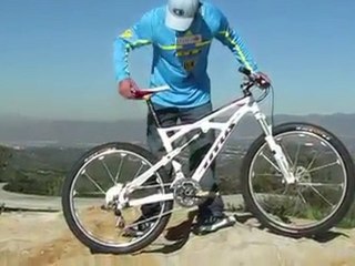 Hans Rey and Titus X Carbon