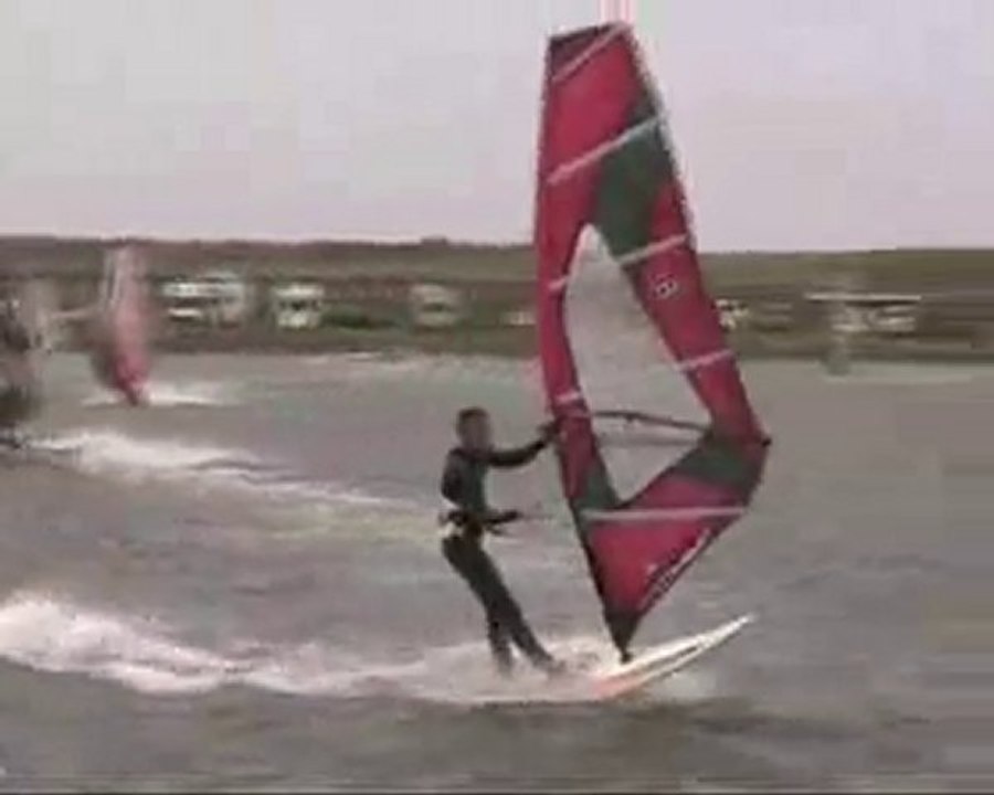 Freestyle windsurf Holland Brouwersdam