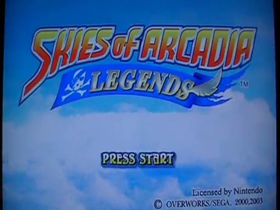 First Level - Test - Skies of Arcadia Legends - Gamecube