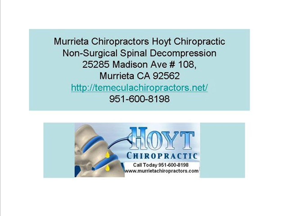 temecula chiropractors epidural procedure? Dr. Hoyt