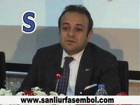 ŞANLIURFA DEVLET BAKANI EGEMEN BAĞIŞ