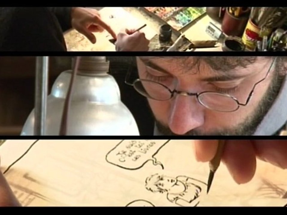 Portrait Dessinateur BD France 3