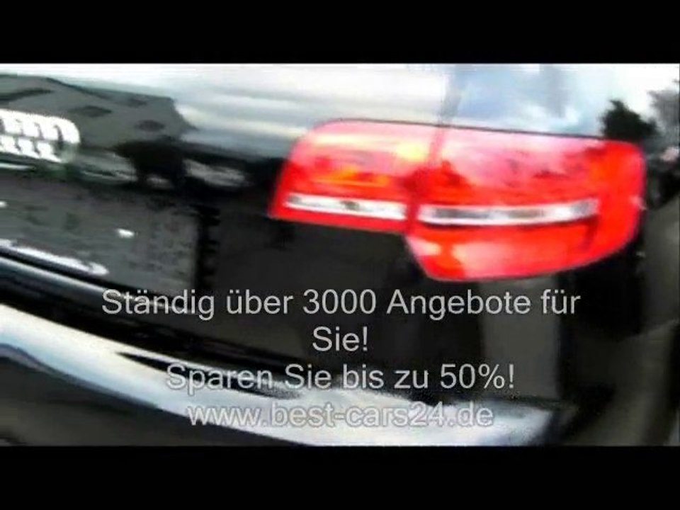 Audi A3 1,6 Sportback EU-Fahrzeug 2010 Schwarz