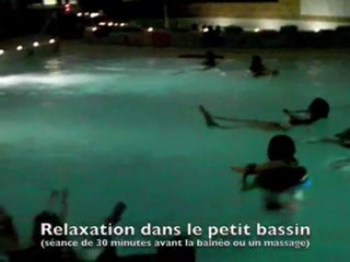 Une soirée zen en piscine