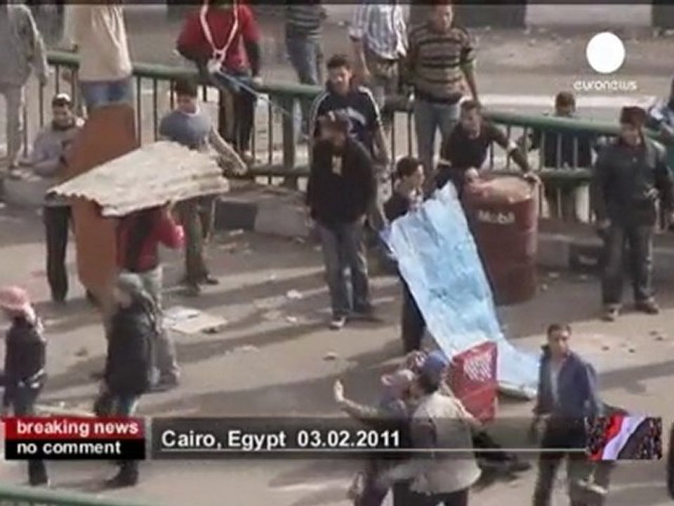 Nouvelle journée d'affrontements place Tahrir - no comment
