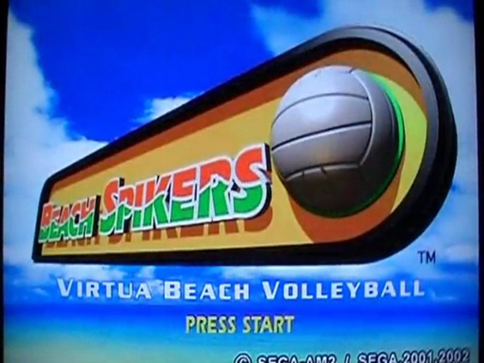 First Level - Test - Beach Spikers - Gamecube