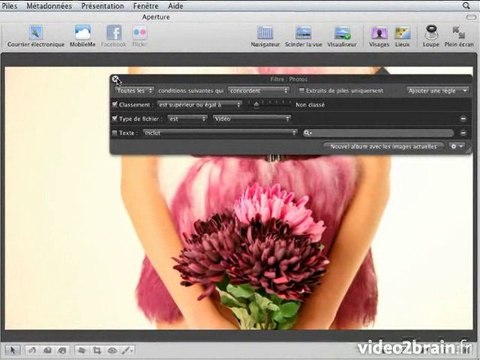 Aperture 3 : Photos pour l'aperçu de fichier