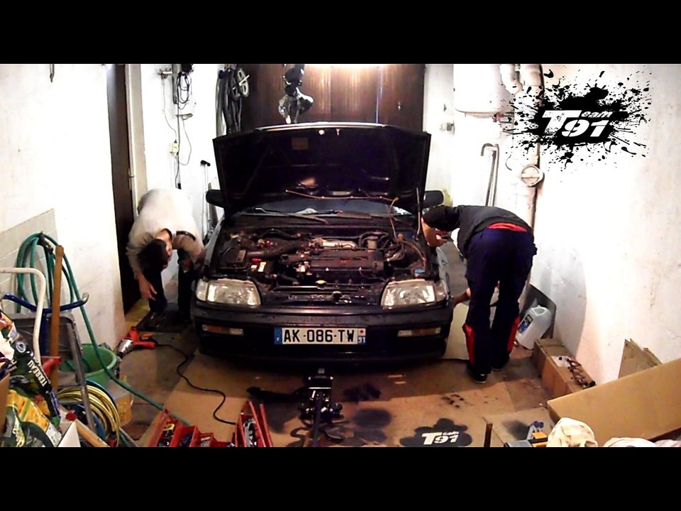 Team91 Ed7 Djo Montage pont court volant moteur d16a9