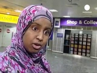 Evacuees talk of men with swords, machetes and pistols