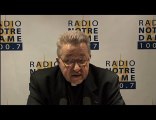 Entretien du Cardinal - Radio Notre Dame - 05/02/2011