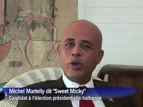 Haïti: Martelly, un candidat à prendre au sérieux, selon Man