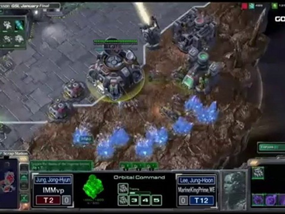 Jan 2011 GSL Finals - IMMvP vs MarineKingPrime.WE Set 1