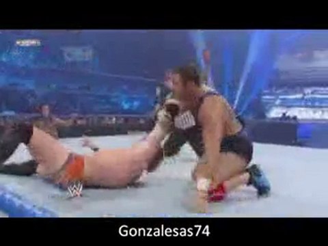 Santino & Kozlov vs Justin Gabriel & Heath Slater ( SD )