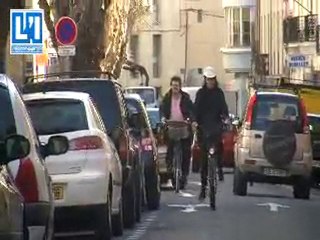A VELO SUR LES NOUVELLES PISTES" INCYCLABLES" DE PERPIGNAN