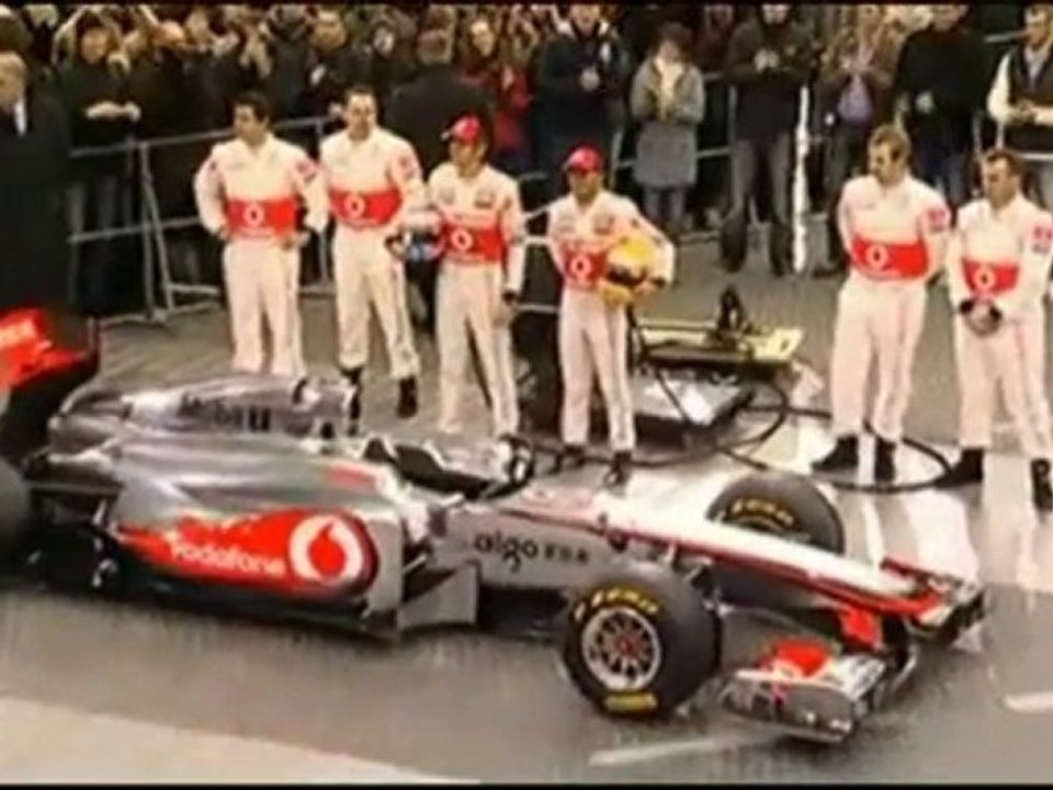 McLaren MP4-26 Présentation Montage Berlin 04022011