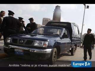 Arrêtée, "même si je n'avais aucun matériel"